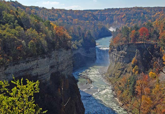 Genesee River Gorge - Letchworth State Park, New York