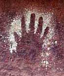 Hand Stencil - Needles District, Canyonlands National Park, Utah