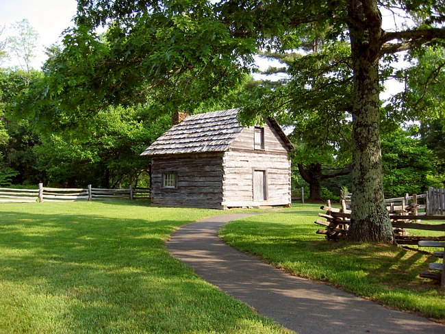 Puckett Cabin - Blue Ridge Parkway, Virginia
