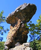 There is more than one Pedestal Rock