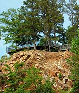 Pinnacle Mountain - East Quarry Trail Overlook