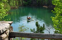 Quarry Pond Pedal Boat - Pinnacle Mountain State Park, AR