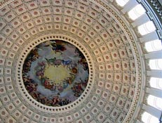 Rotunda Canopy - The Apotheosis of George Washington