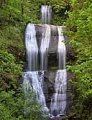 Royal Terrace Falls - McDowell Creek Falls Park, Lebanon, Oregon