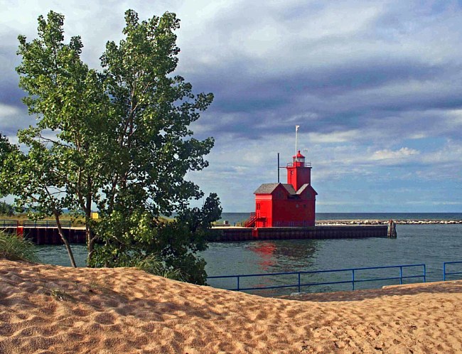 Holland Lighthouse - Big Red