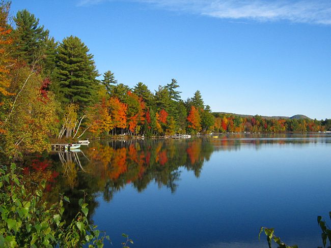 Autumn in New England - Tripp Lake