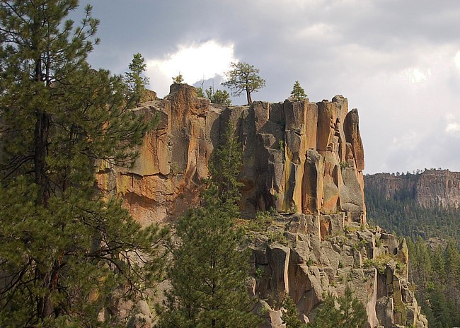 Battleship Rock -  Jemez Trail National Scenic Byway, New Mexico