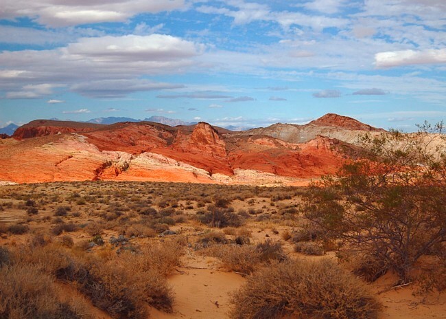 Rainbow Vista - Valley of Fire State Park, Nevada