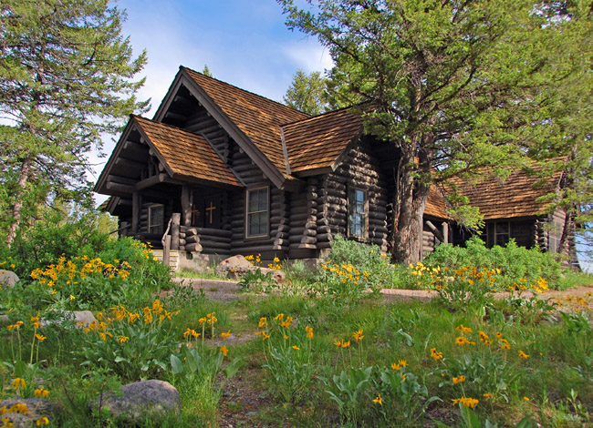 Chapel of the Sacred Heart - Grand Teton National Park, Wyoming