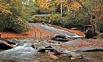 Sliding Rock Falls - Pisgah National Forest