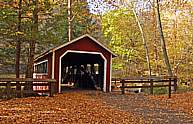 Covered Bridge - Southford Falls State Park, CT