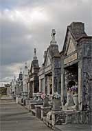 Rows of Tombs in St Louis Cemetery - New Orleans, Louisiana
