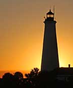 St. Marks Lighthouse at Sunset