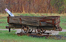 Sugarite Mining Cart - Sugarite Canyon State Park