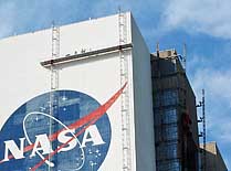 PaintersScaffolding - Vehicle Assembly Building, KSC, Florida