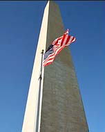 Washington Monument and Old Glory