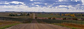 Prairie pano - Wibaux County Farmland
