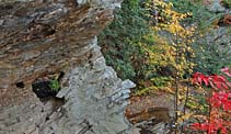 The Window at Window Falls - Hanging Rock State Park