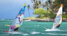 Windsurfer on Baldwin Beach