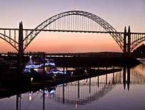 Yaquina Bay Sunset