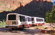 Zion Shuttle Bus - Zion National Park, UT